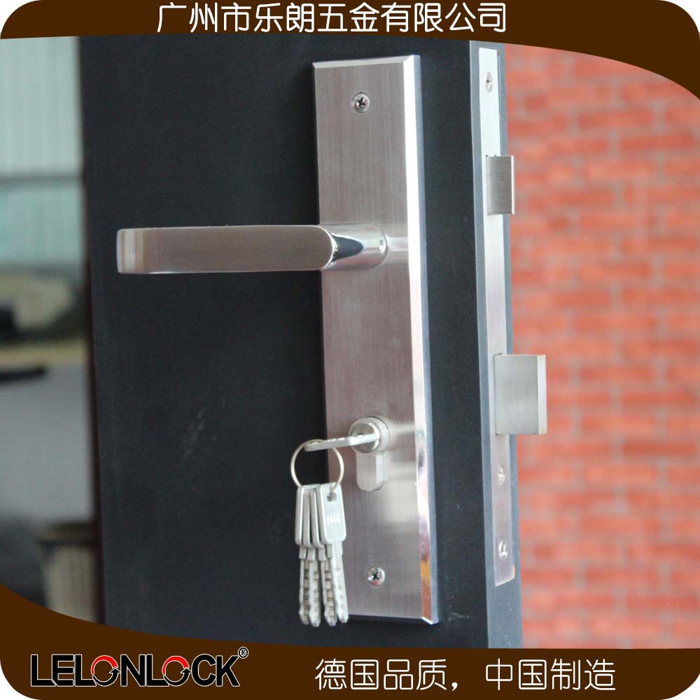 樂(lè)朗五金不銹鋼面板房門鎖