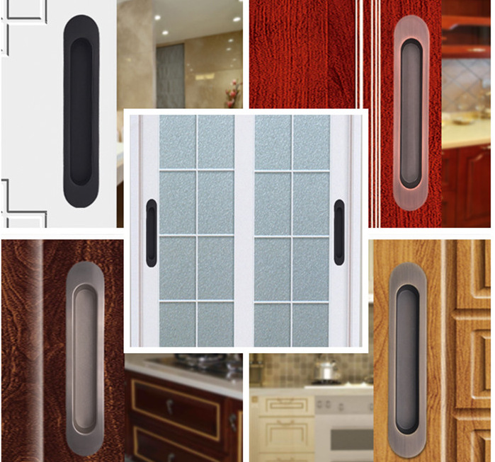 樂(lè)朗五金RSL-606DM 鋅合金材質(zhì)移門暗拉手