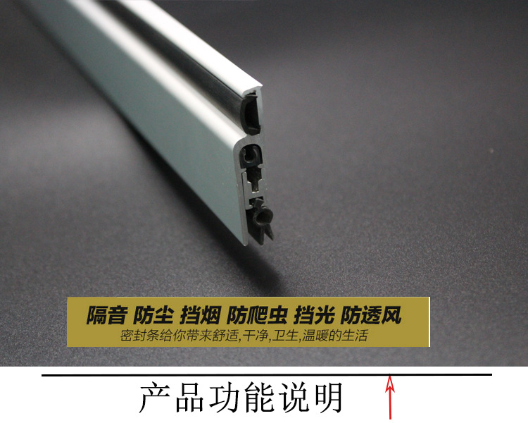 樂(lè)朗五金RDA-31B 明裝式門(mén)底封閉條