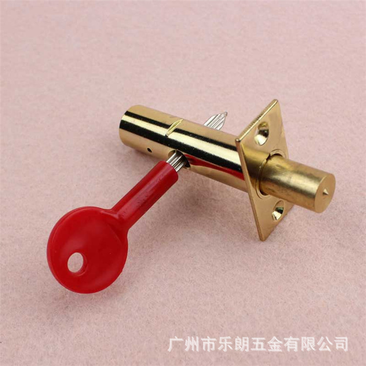 樂朗五金RDA-35管井鎖62MM防金